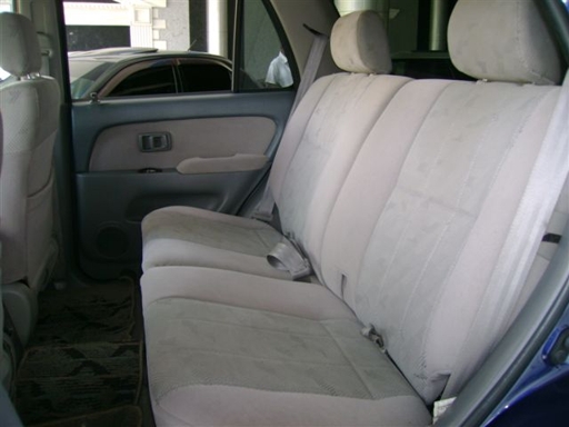 Rear interior